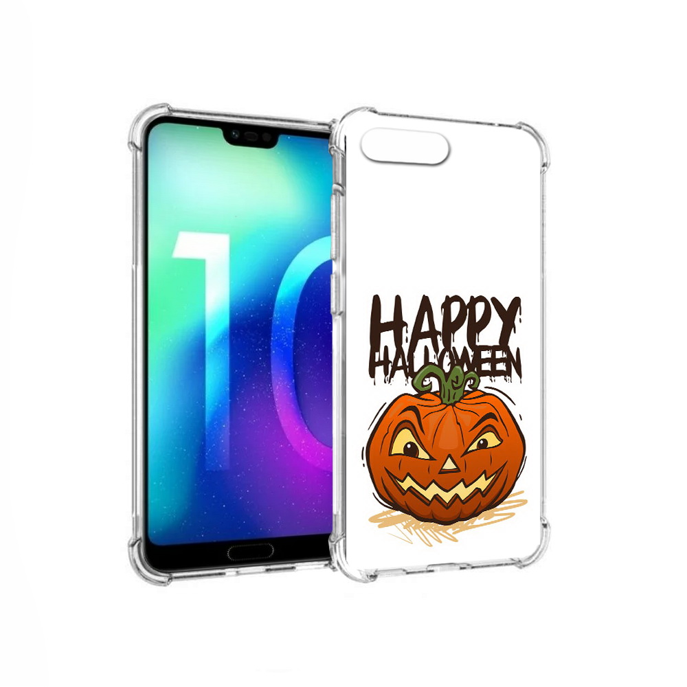 

Чехол MyPads Tocco для Huawei Honor 10 Хэллоуин счастливый (PT142657.34.195), Прозрачный, Tocco