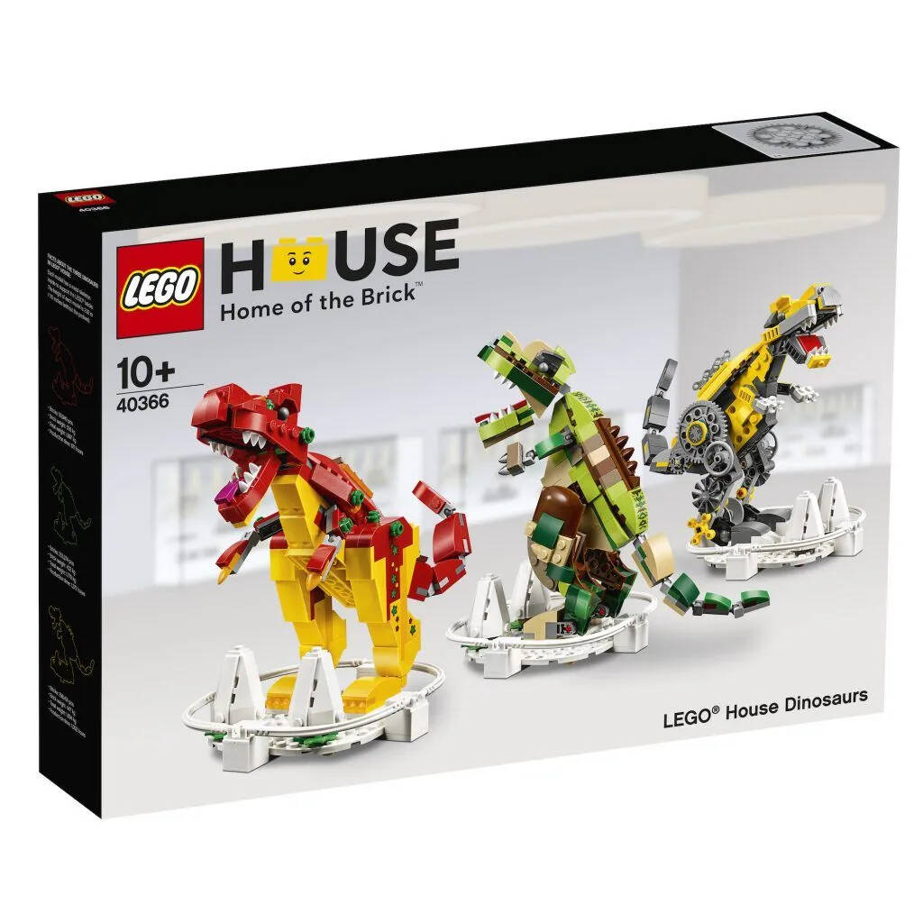 Конструктор LEGO Promotional 40366 Динозавры LEGO House конструктор lego 21318 tree house