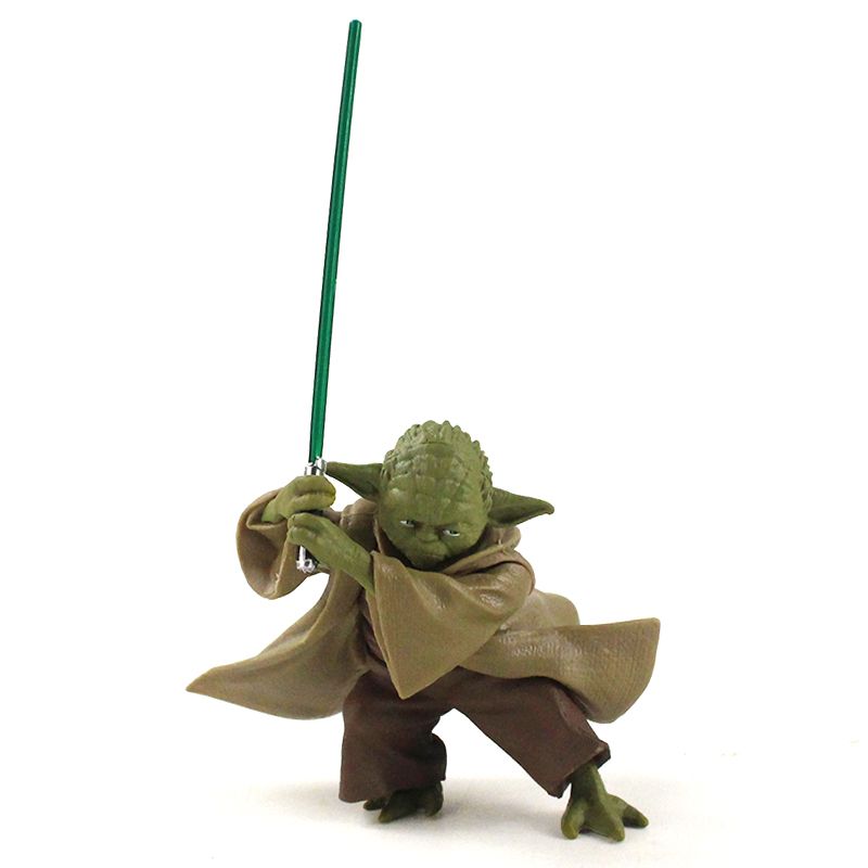 Фигурка Мандалорец Yoda световой меч Йода Star Wars-Звездные войны звездные войны мандалорец второй сезон артбук