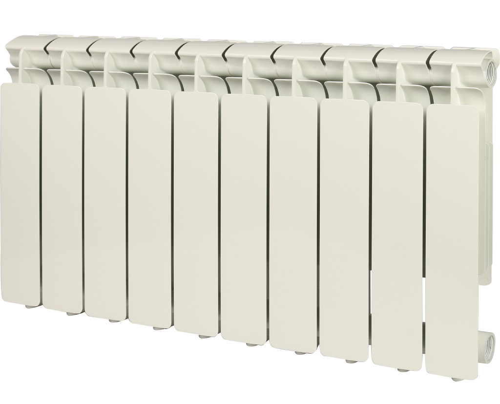 Алюминиевый радиатор Stout Bravo 350 8 секций белый (SRА-0110-035008)