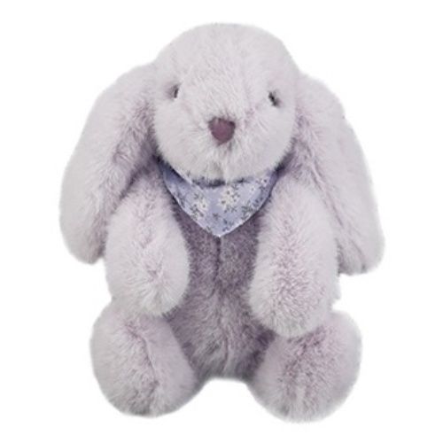 

Мягкая игрушка Зайка Флёр сиреневый большой Плюш Ленд 30 см