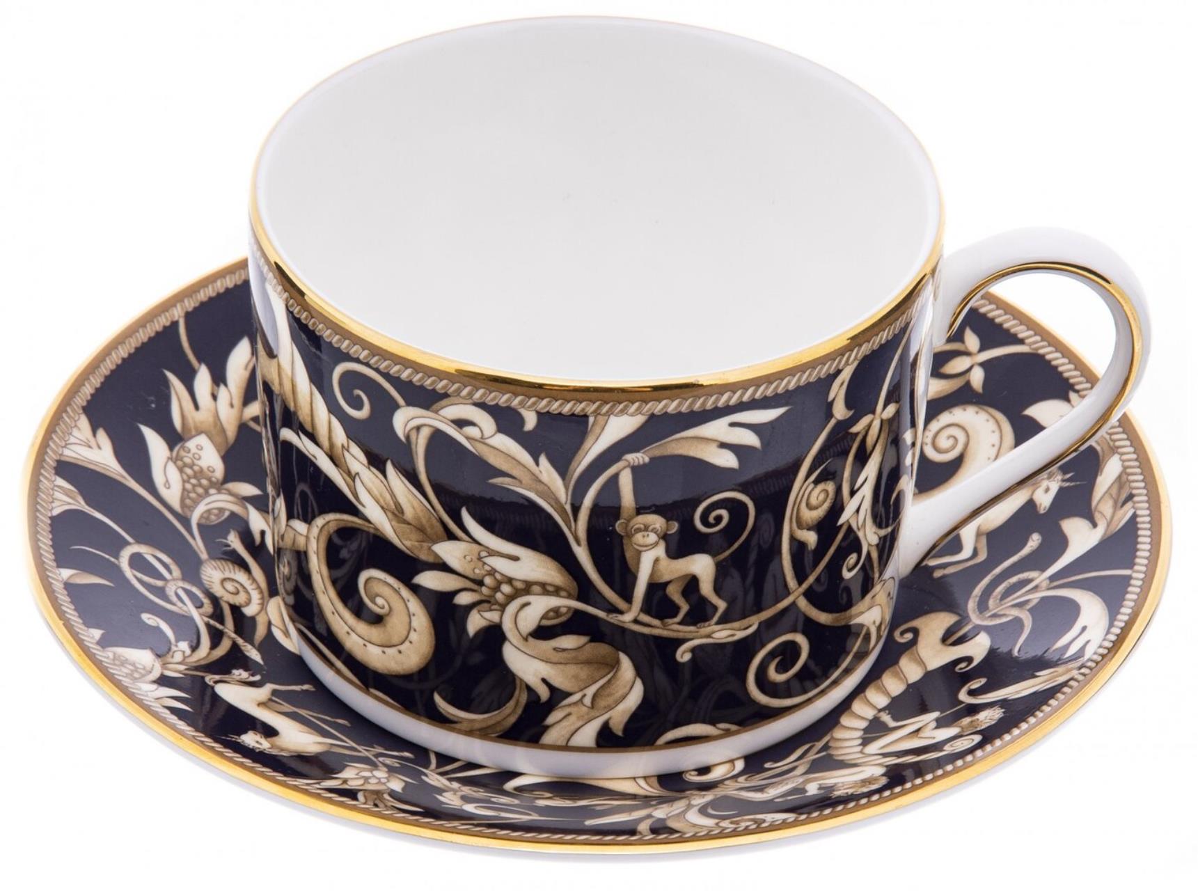 

Пара чайная "Cornuopia", фарфор, деколь, мануфактура "Wedgwood", Англия, 2000-2020 гг., 306402