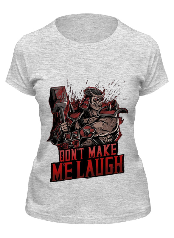 

Футболка женская Printio Mortal combat серая 2XL, Серый, Mortal combat