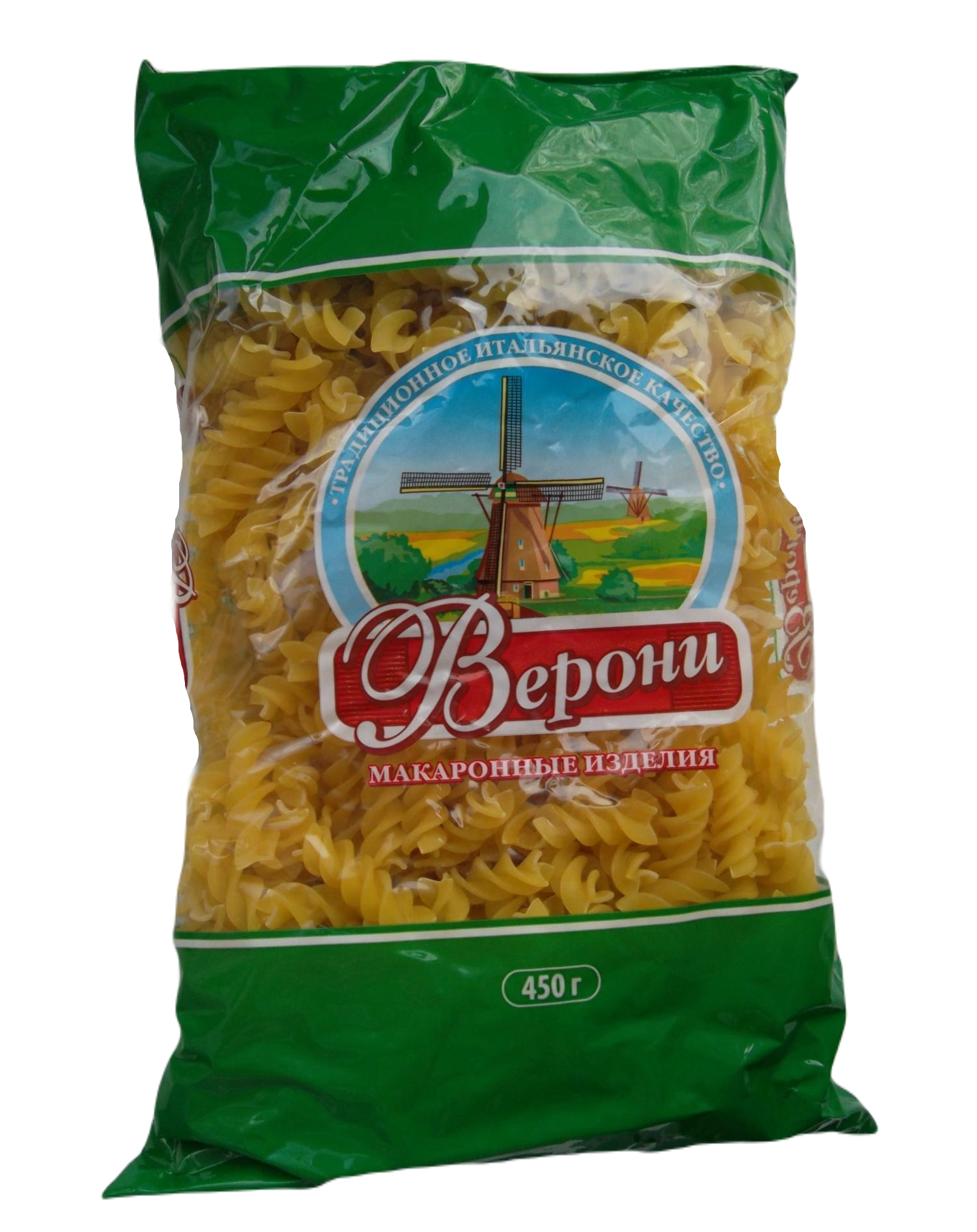 

Макаронные изделия Верони Спираль 450 г