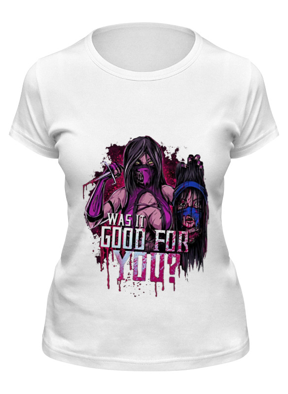 

Футболка женская Printio Mortal combat белая 2XL, Белый, Mortal combat