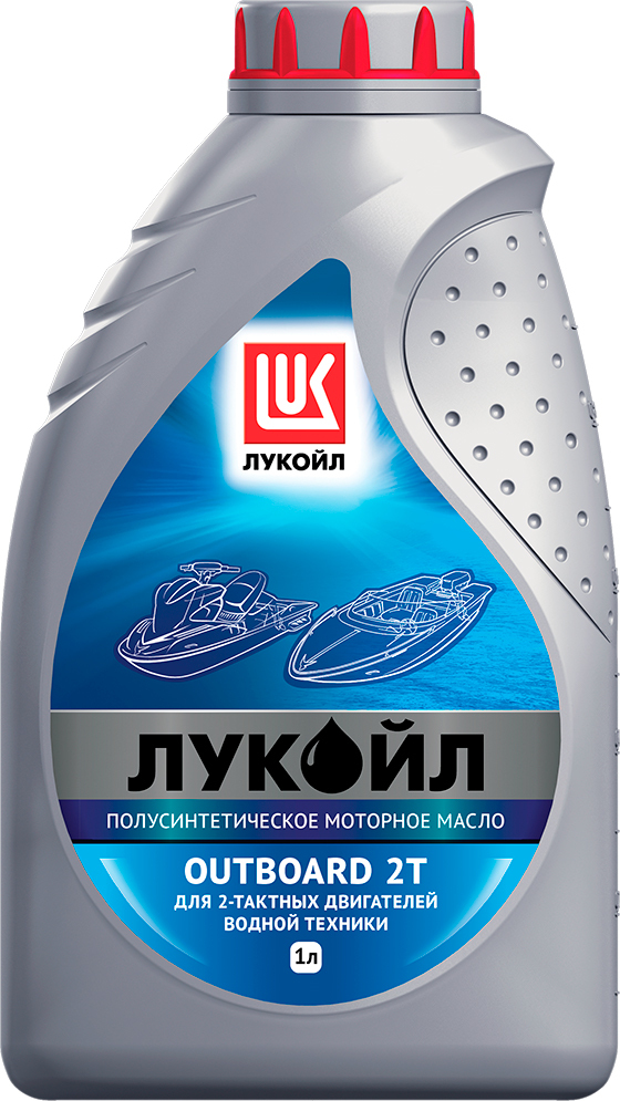 Моторное масло LUKOIL OUTBOARD 2Т 1л