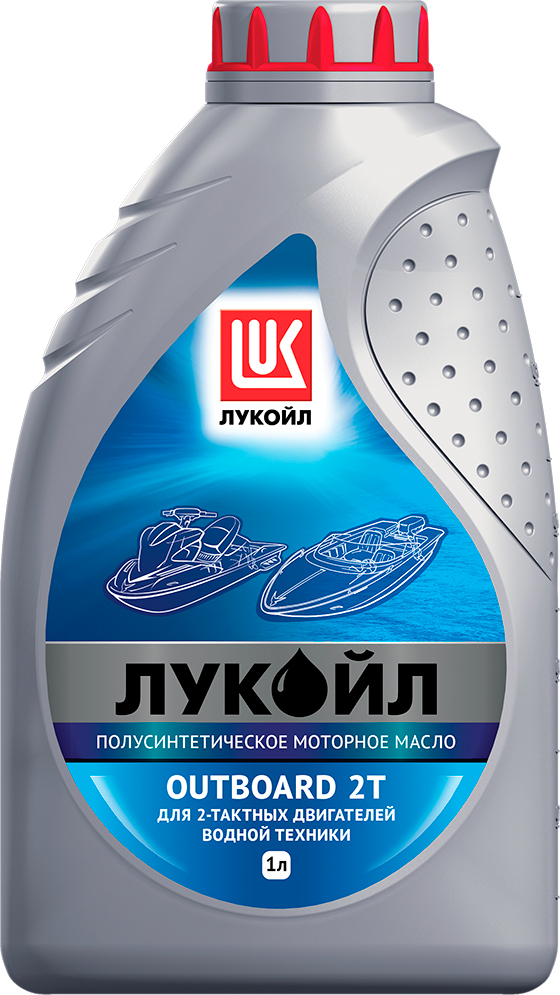 Моторное масло LUKOIL OUTBOARD 2Т 1 л.