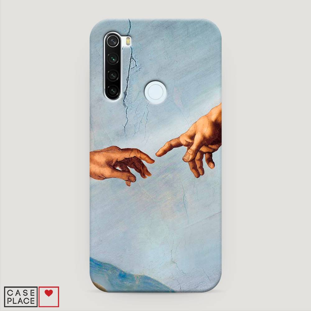 

Пластиковый чехол "Сотворение Адама" на Xiaomi Redmi Note 8T, 37420-7