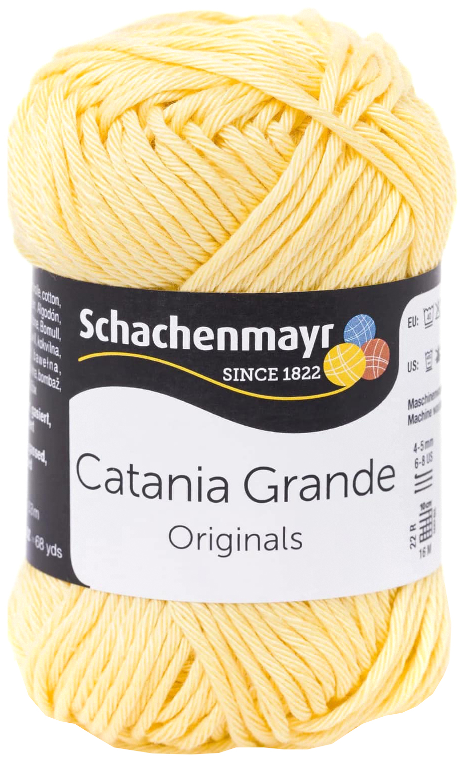 

Пряжа Schachenmayr 9807331 Catania Grande Originals (03211), Желтый, Catania Grande