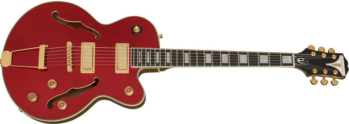 фото Электрогитара epiphone uptown kat es ruby red metallic