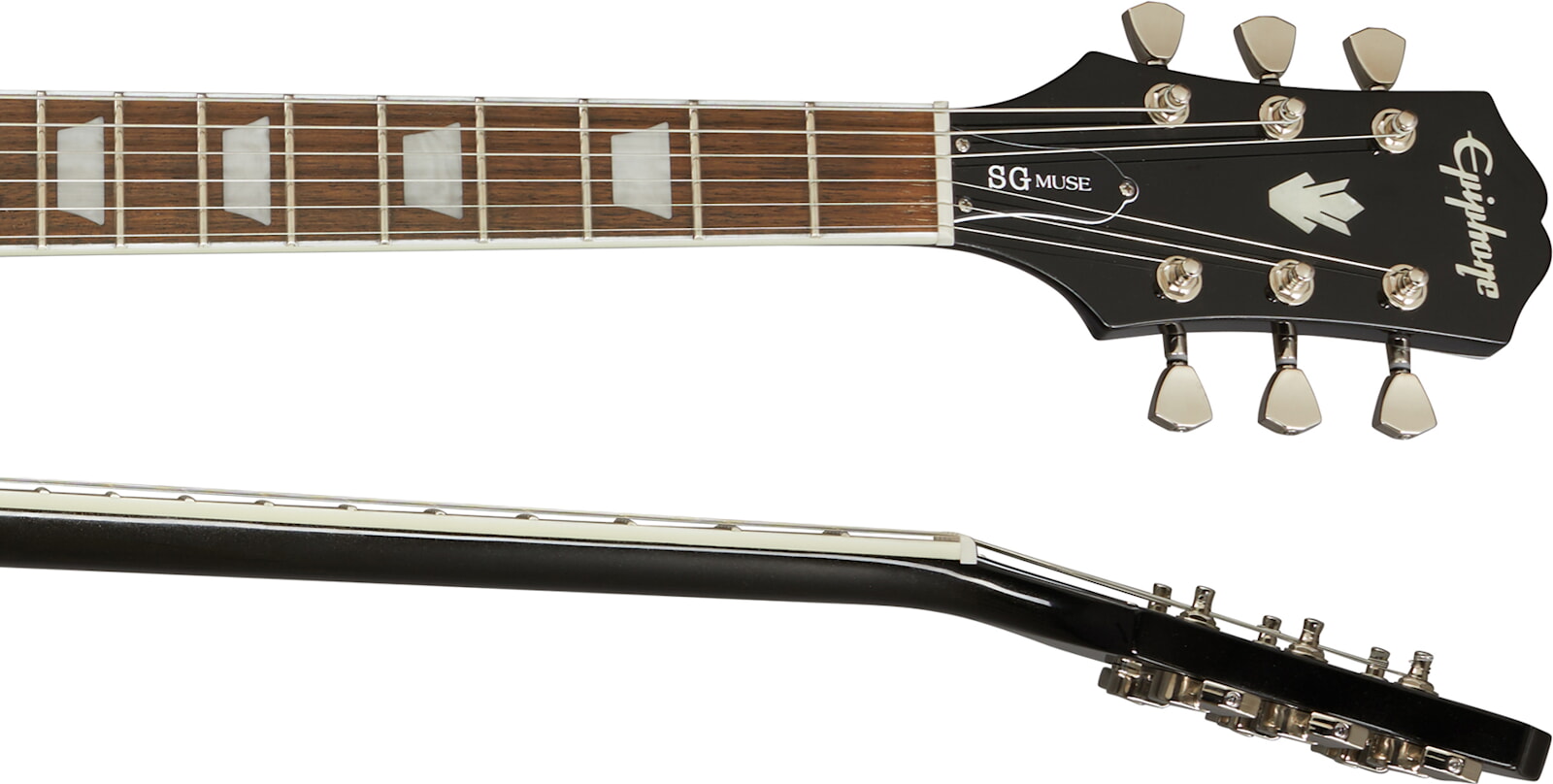 фото Электрогитара epiphone sg muse jet black metallic