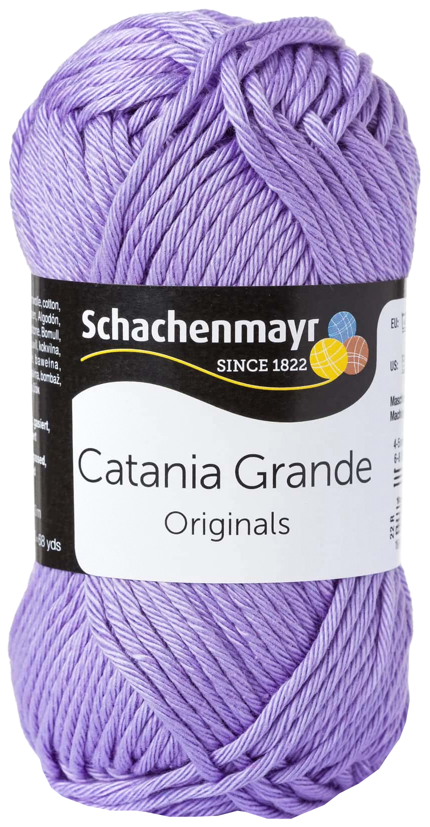 

Пряжа Schachenmayr 9807331 Catania Grande Originals (03208, flieder), Фиолетовый, Catania Grande