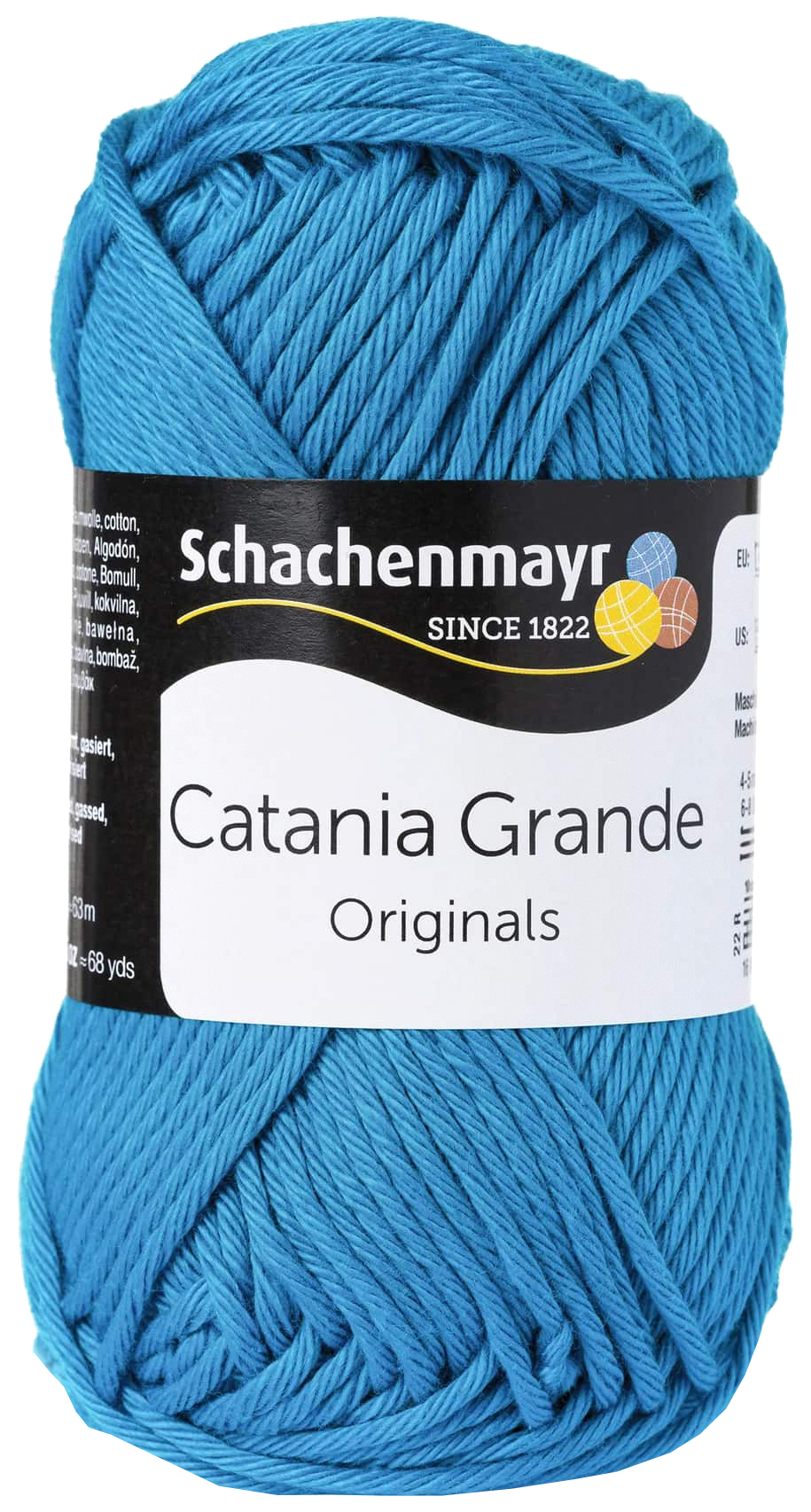 

Пряжа Schachenmayr 9807331 Catania Grande Originals (03207, lagune), Голубой, Catania Grande