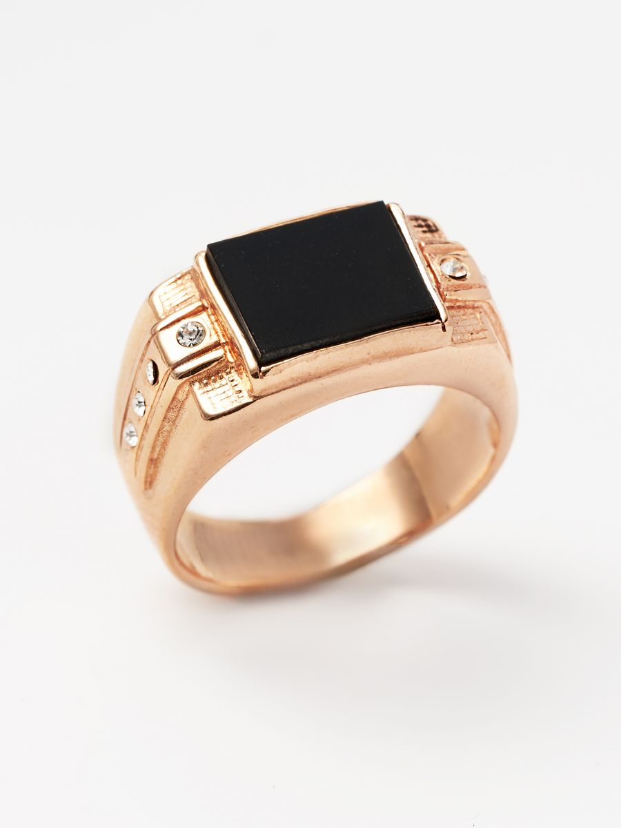 

Печатка из латуни р.21 SHINE & BEAUTY 2361528рч, стекло, 2361528рч