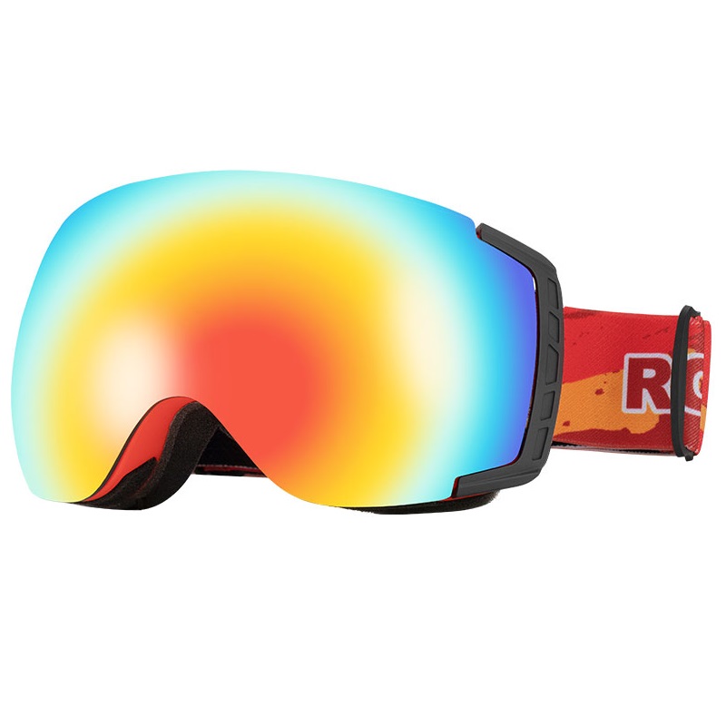 Очки спортивные, маска горнолыжная Rockbros SP165 ,оранжевый