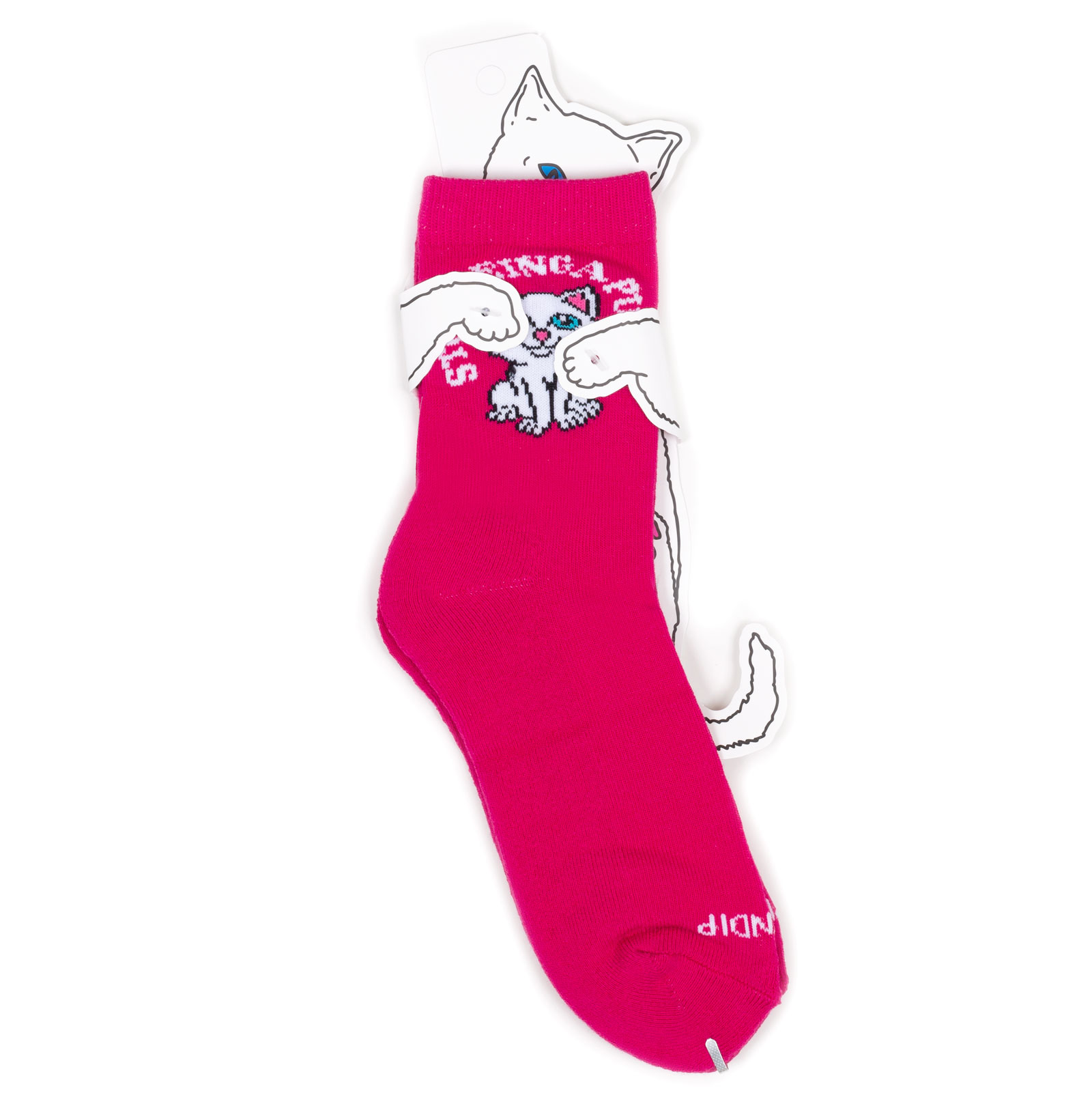 Носки унисекс Ripndip Stop Be Pussy розовые one size 3690₽