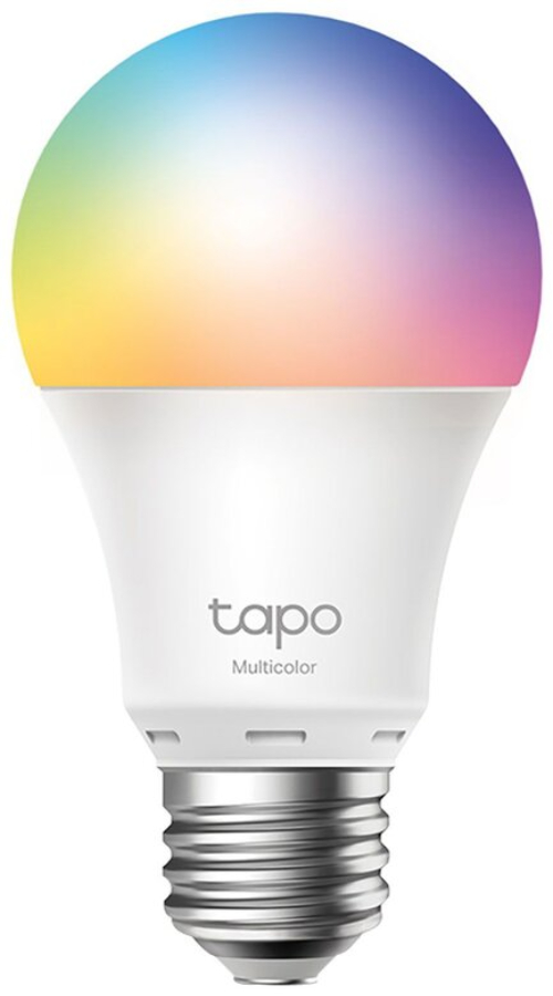 Умная лампа TP-LINK Tapo L530E E27 RGB 8.7Вт 806lm Wi-Fi умная лампа tp link tapo l530e 2 pack e27 упак 2 шт