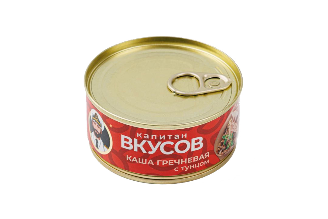 Каша гречневая Капитан Вкусов с тунцом 170 г 198₽