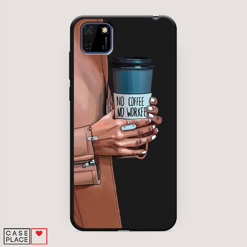 

Чехол Awog на Huawei Y5p "No coffee", Коричневый;серый, 6103752-1