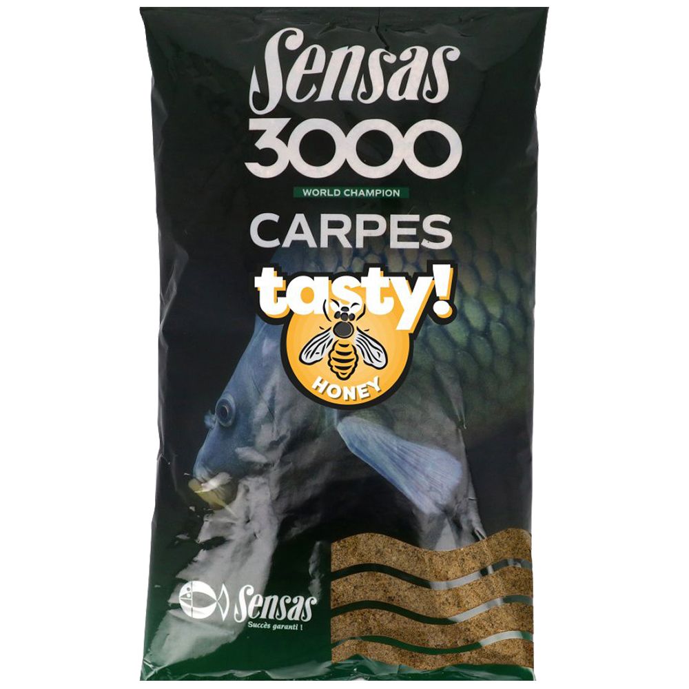 Прикормка Sensas 3000 Carp Tasty Honey 1кг