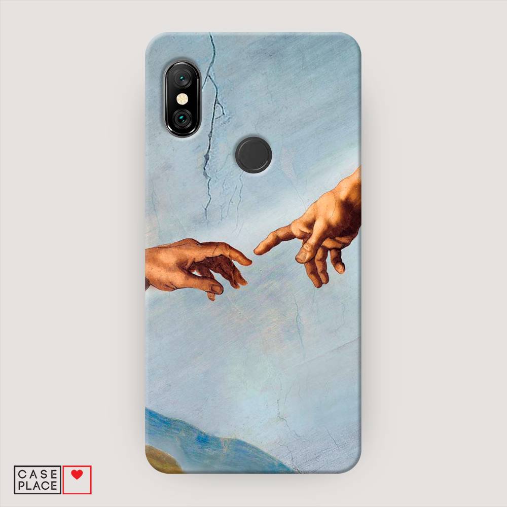 

Пластиковый чехол "Сотворение Адама" на Xiaomi Redmi Note 6 Pro, 34620-7