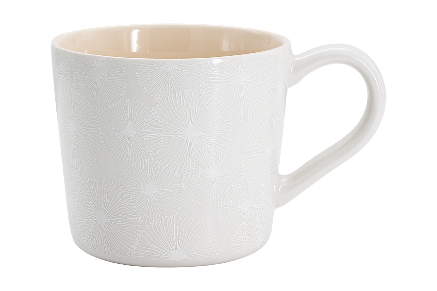 

Кружка Home & Style HS9-2056-B Frost, бежевая, 0,45 л, HS9-2056