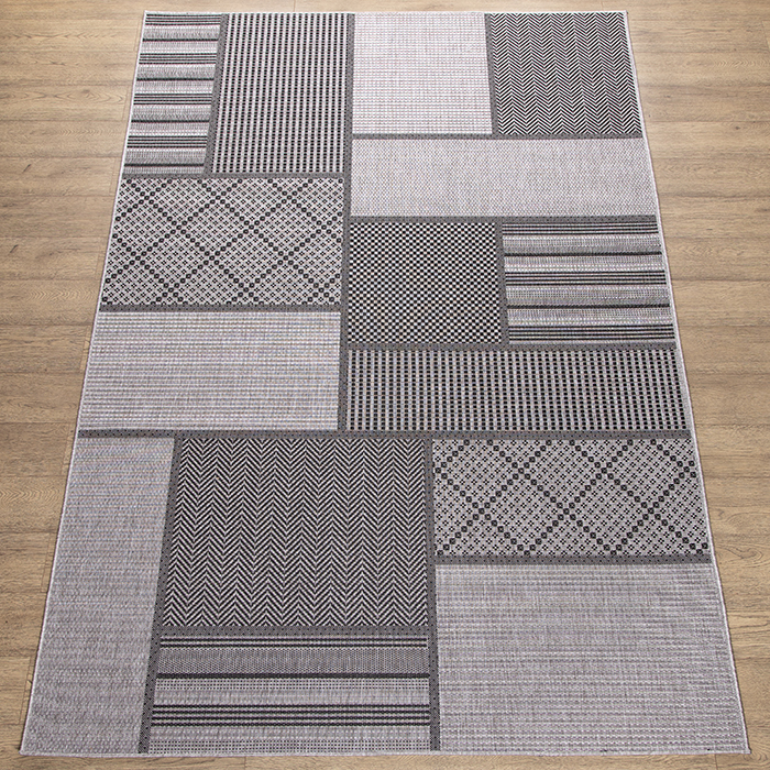 Ковёр Kitroom Декора 200х300 прямоугольный серый 52107