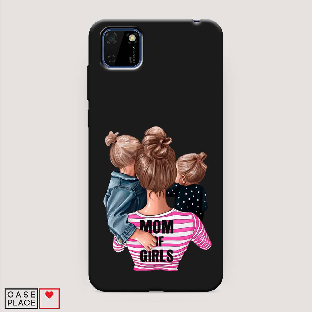 

Чехол Awog на Huawei Y5p "Mom of Girls", Синий;розовый;черный, 6103752-1