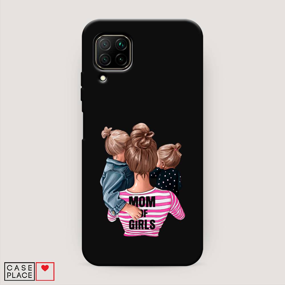 

Чехол Awog на Huawei P40 Lite "Mom of Girls", Синий;розовый;черный, 611652-1