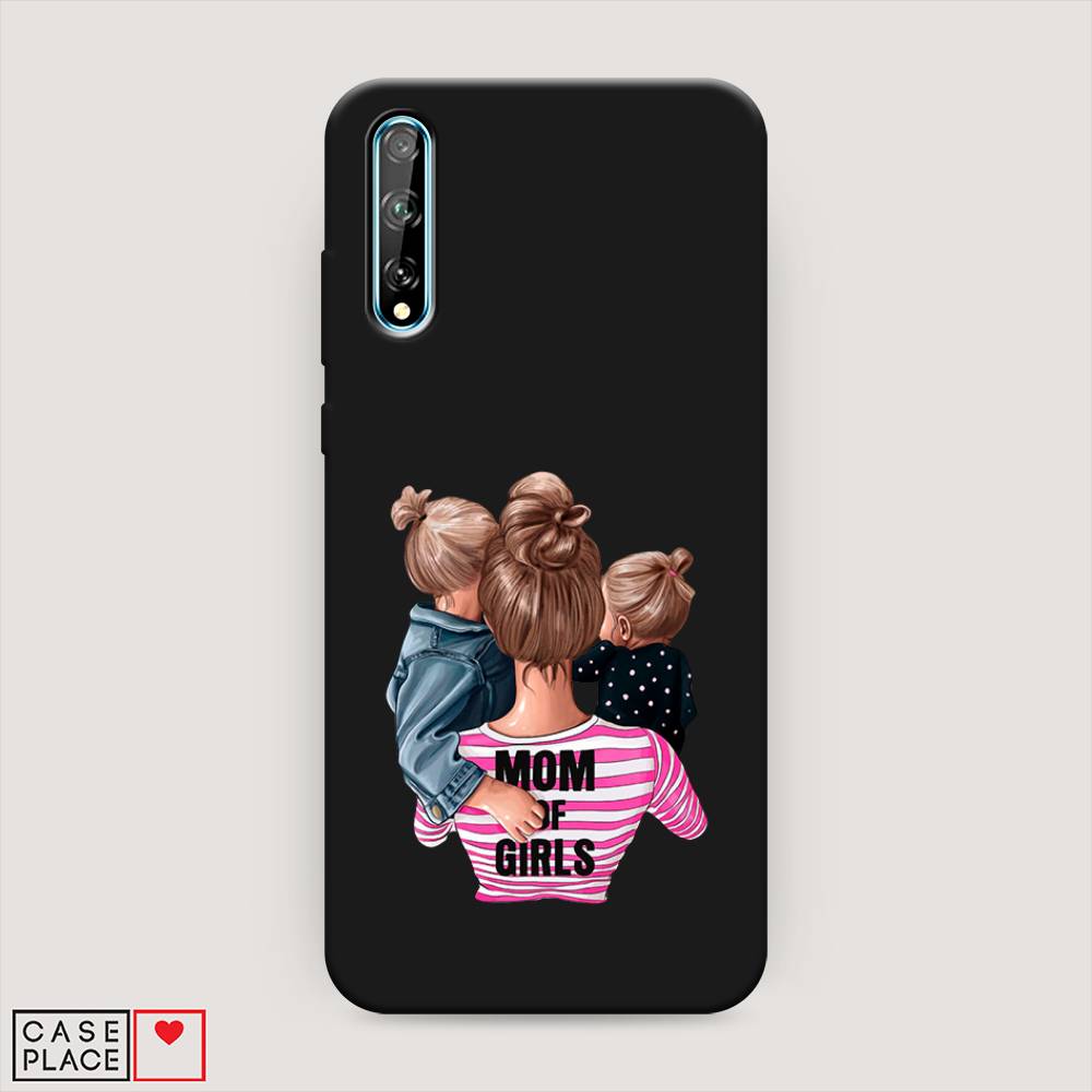 

Чехол Awog на Huawei P Smart S "Mom of Girls", Синий;розовый;черный, 6103552-1