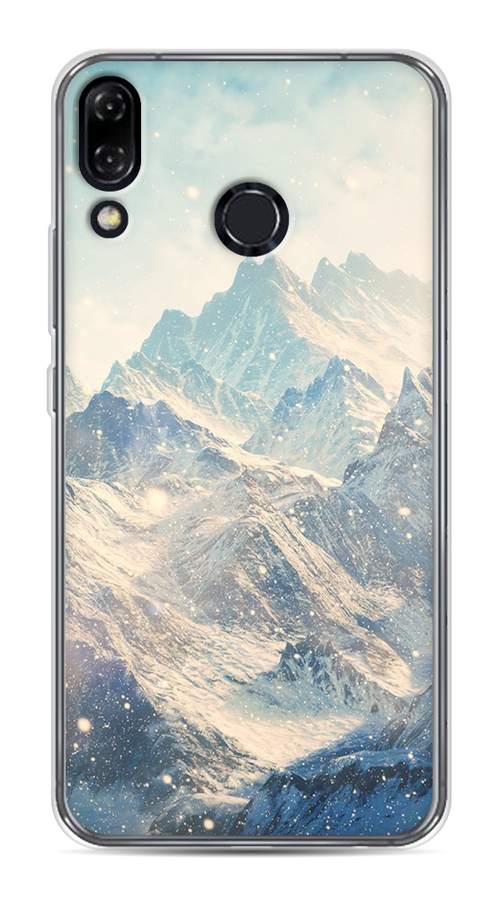 

Чехол Awog на Asus Zenfone 5 ZE620KL "Горы 4", Голубой, 43350-4