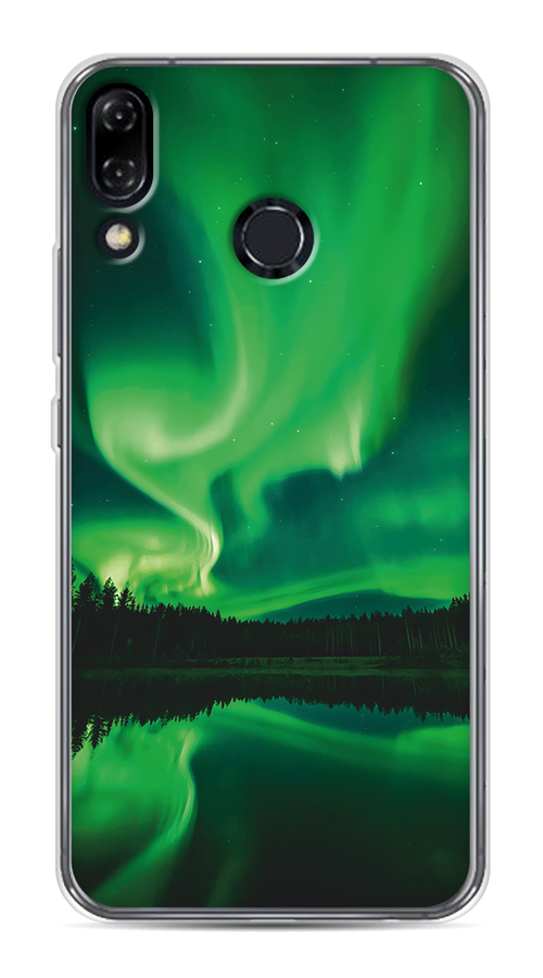 

Чехол Awog на Asus Zenfone 5 ZE620KL "Ночные пейзажи 7", Зеленый;черный, 43350-4