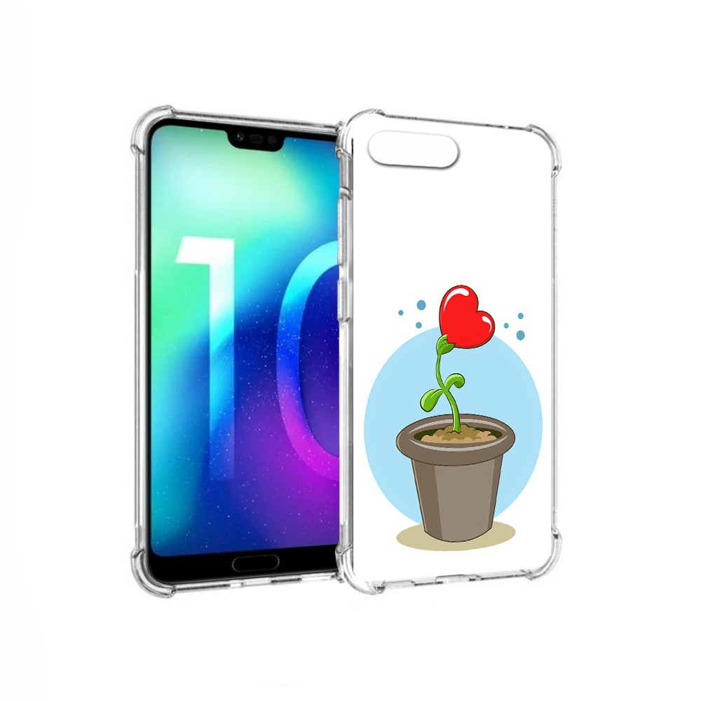 Чехол MyPads Tocco для Huawei Honor 10 Растение любви 14 февраля (PT142657.34.145)