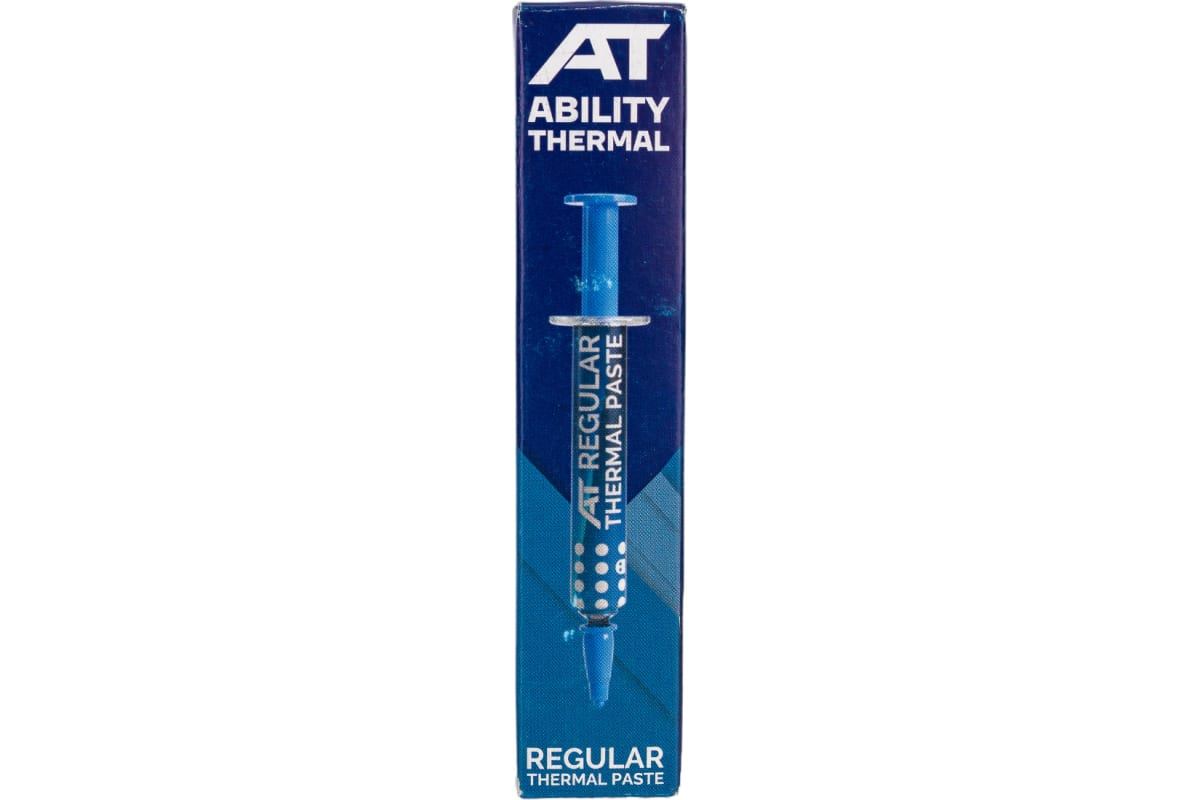 

Термопаста ability thermal regular 8 г STEEL AT-R8G, Серый