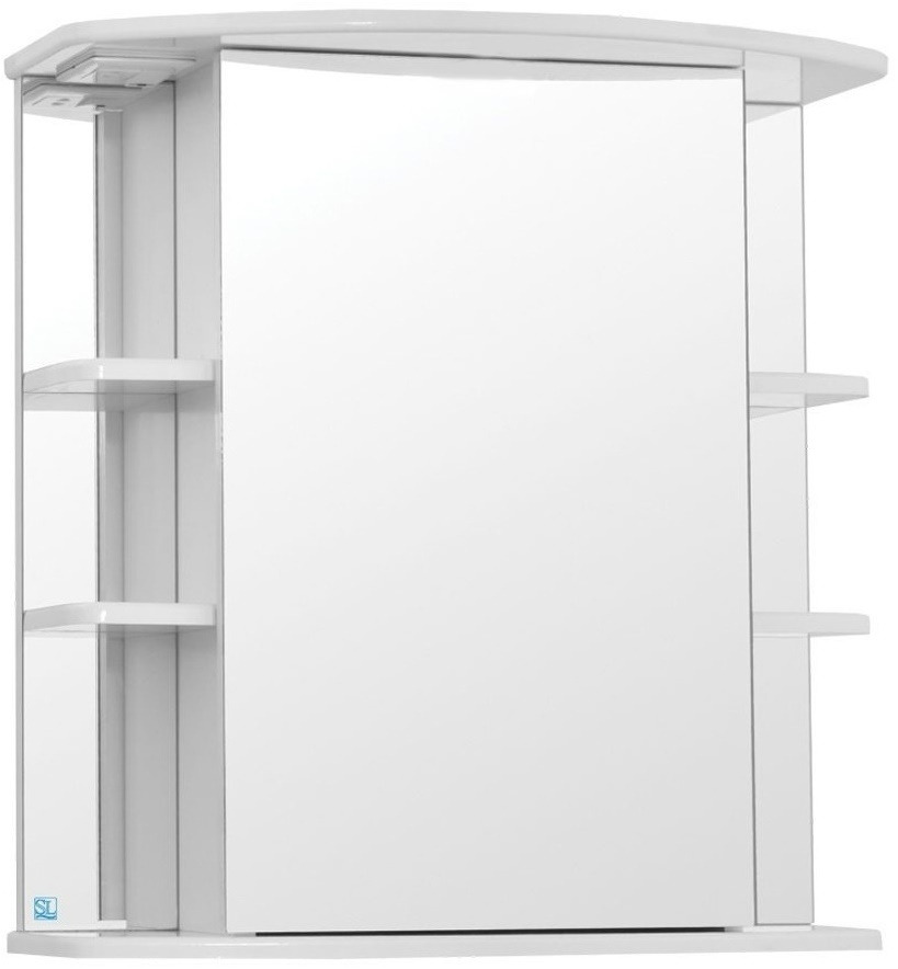 

Зеркало-шкаф Style Line Лира 55 55 x 18,5 x 70 см белый, Лира