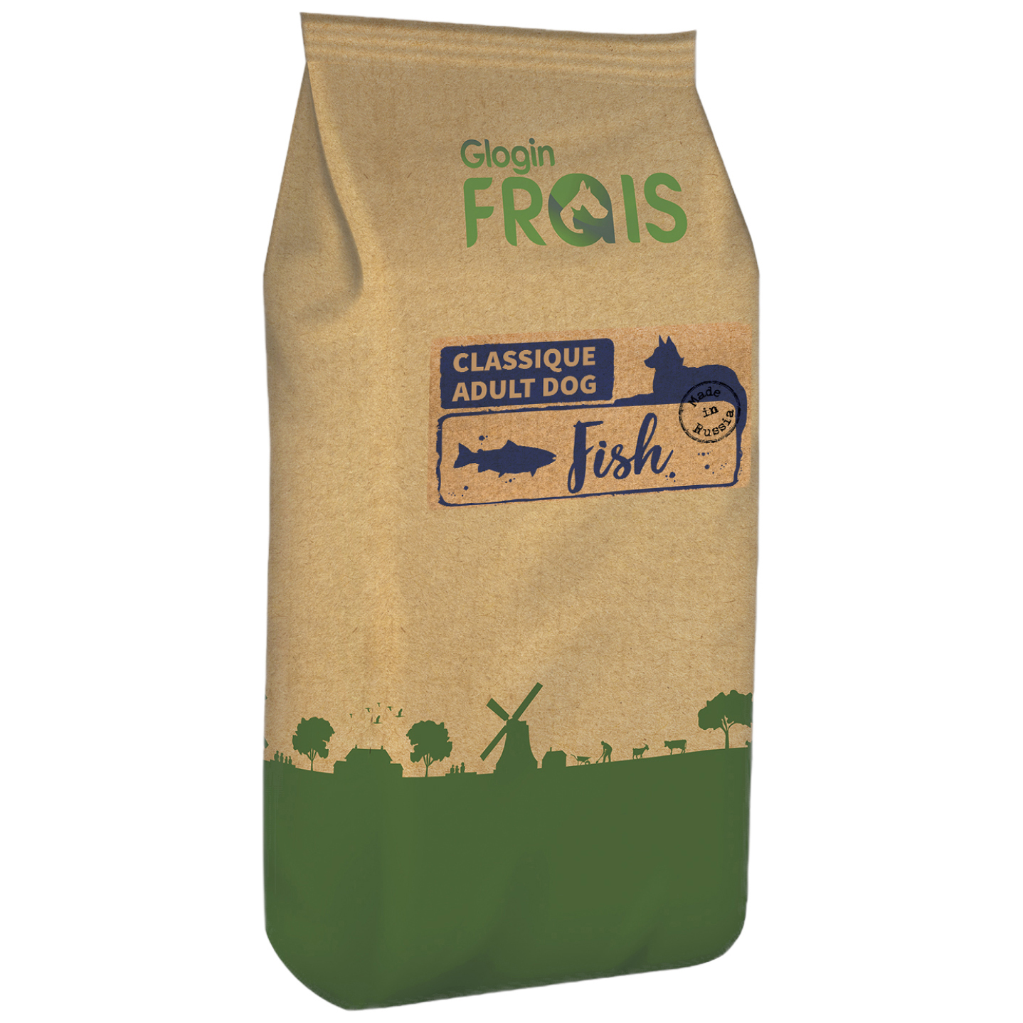 

Сухой корм для собак FRAIS Classique Adult Dog Fish, рыба, 15кг, Classique Adult Dog Fish