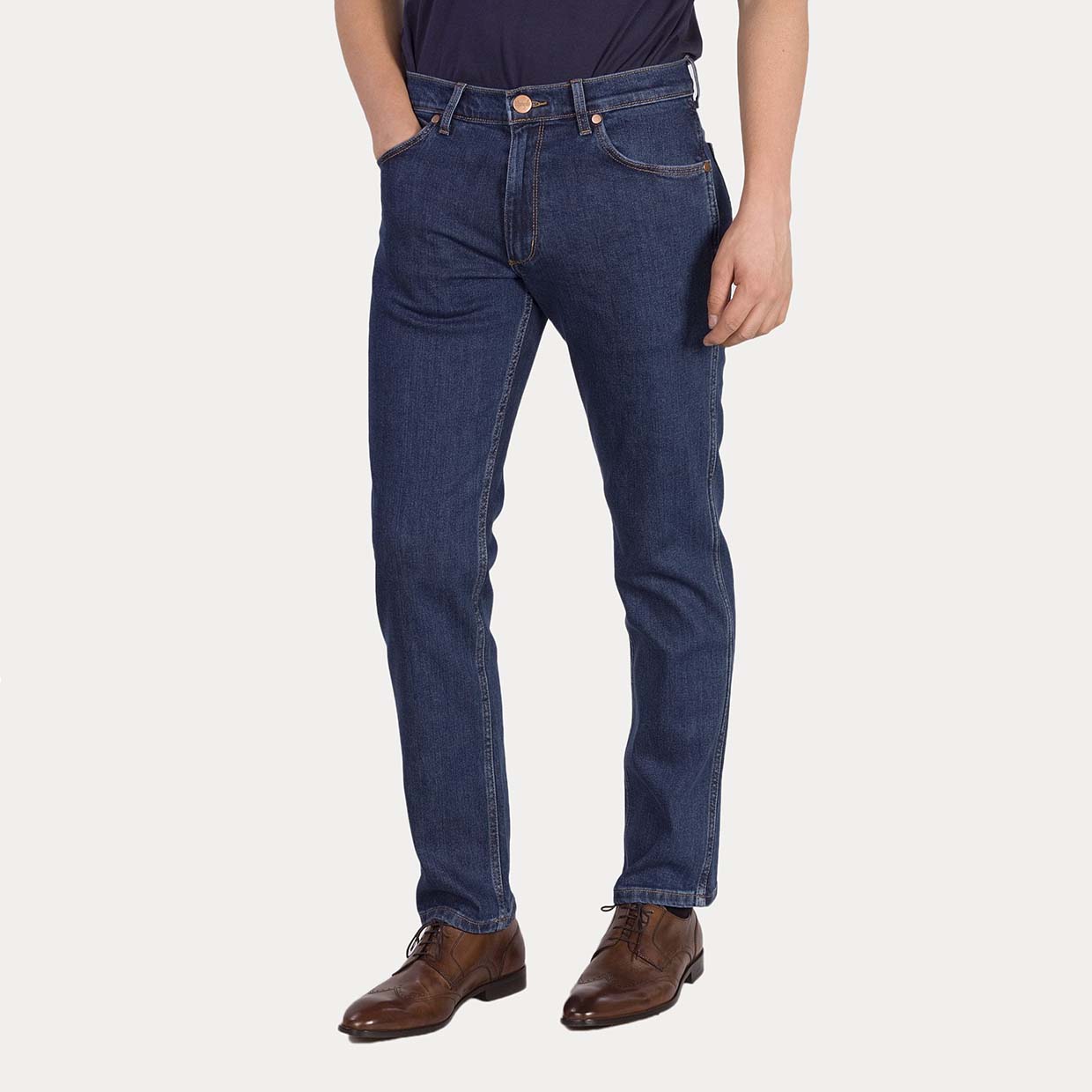 

Джинсы мужские Wrangler W15Q23090 зеленые 35/32 US