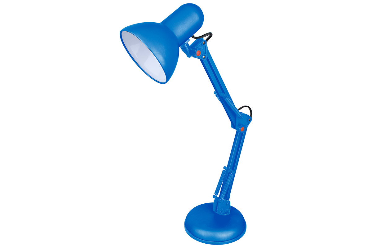 фото Лампа электрическая настольная energy en-dl28 голубая nrg
