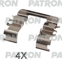 

Комплект монтажный тормозных колодок дисковых HYUNDAI: IX55 08- PATRON PSRK1285