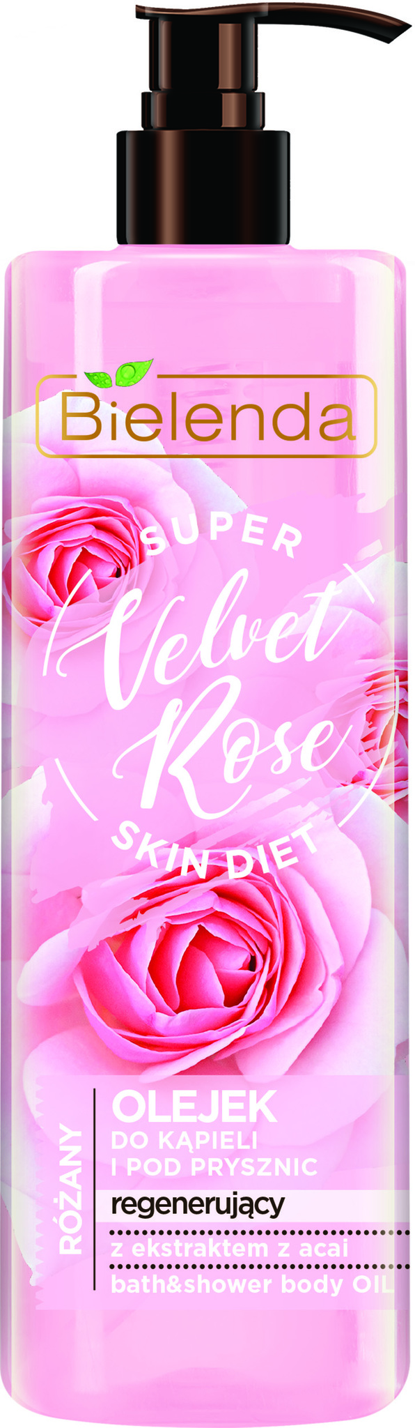 фото Гель для душа bielenda super skin diet velvet rose, 400мл