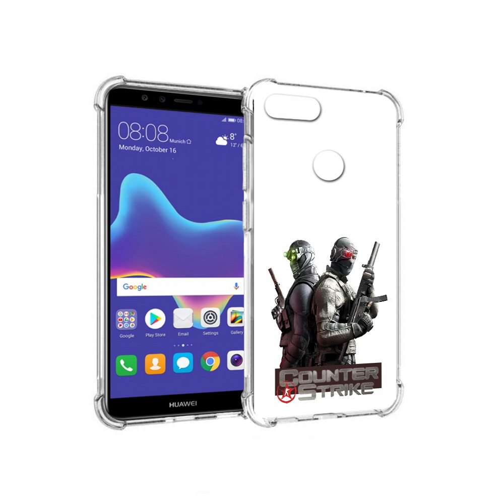

Чехол MyPads Tocco для Huawei Enjoy 8 Plus КС (PT108787.33.93), Прозрачный, Tocco