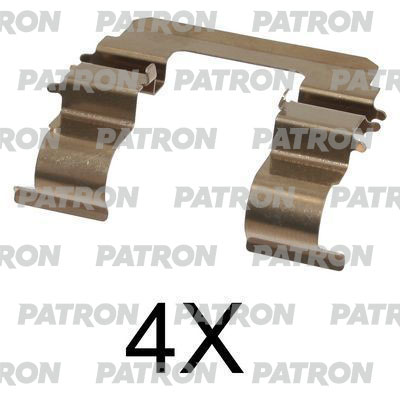 PATRON PSRK1130 Комплект монтажный тормозных колодок дисковых KIA:CARENS I (FC) 11.00-07.0