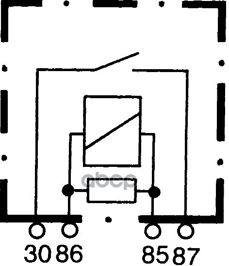 Реле 12V HELLA арт. 4RA933766111