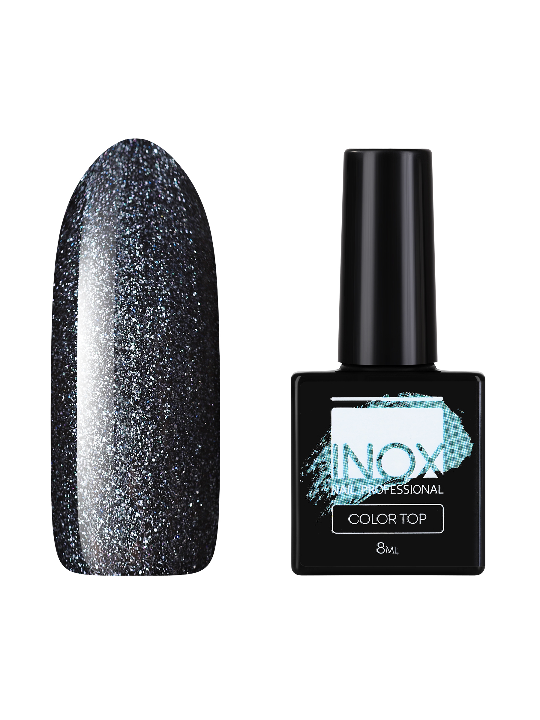 

Топ INOX nail professional «Кристалл» 8 мл