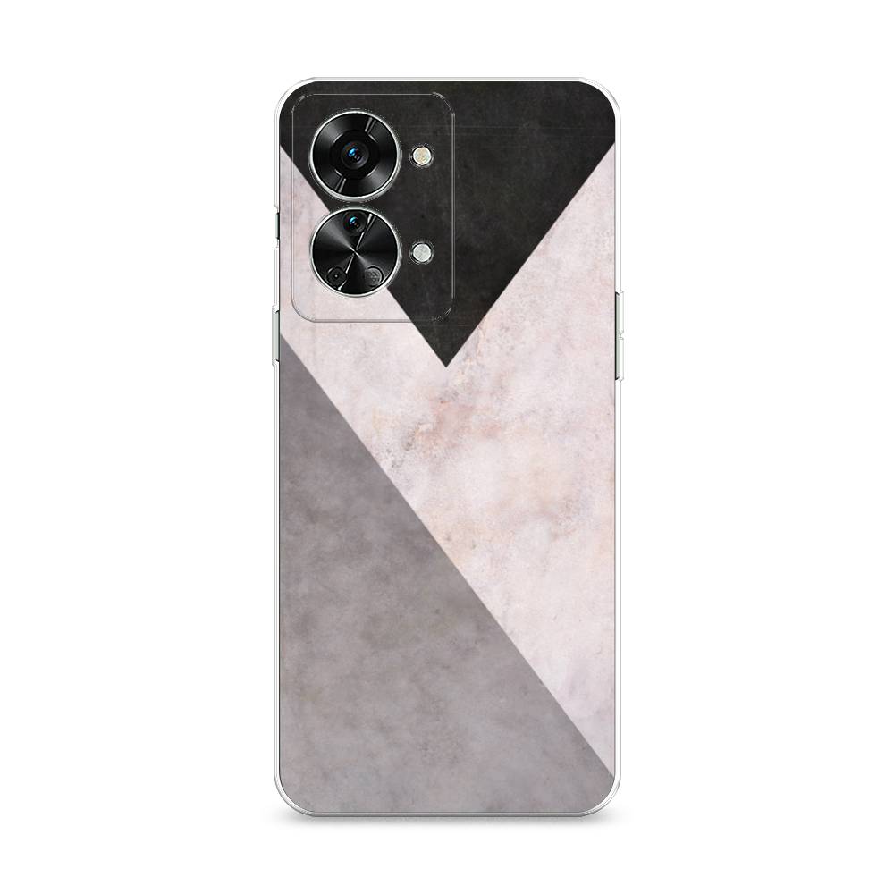 

Чехол Awog на OnePlus Nord 2T / ВанПлас Норд 2T "Геометричный мрамор", Разноцветный, 153250-3