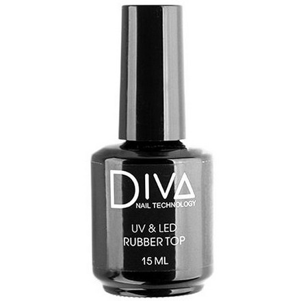 Топ для гель-лака Diva Nail Technology глянцевый финиш для ногтей прозрачный 15 мл how technology works