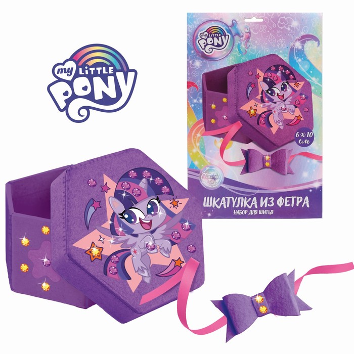 

Набор для творчества Hasbro из фетра, My little Pony, в пакете,, из фетра, My little Pony, в пакете, для творчества
