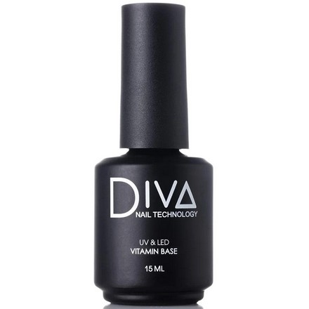 

База для наращивания Diva Nail Technology бескислотная основа для ногтей прозрачная 15 мл