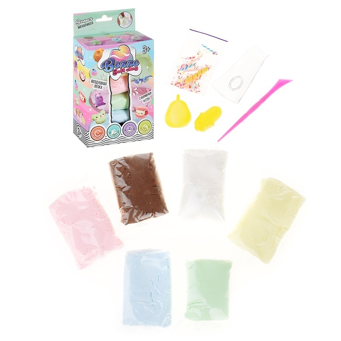 

Набор для творчества Strateg BEZZE soft clay, детский, BEZZE soft clay, детский