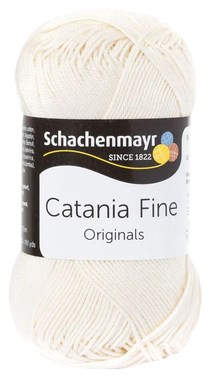 фото Пряжа schachenmayr 9807300 catania fine originals (01005, creme)